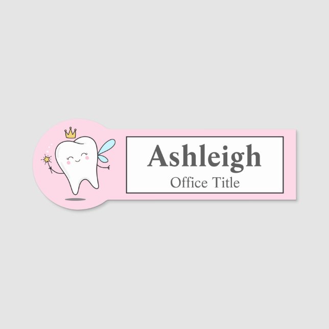 Dental Office Name Tag (Front)