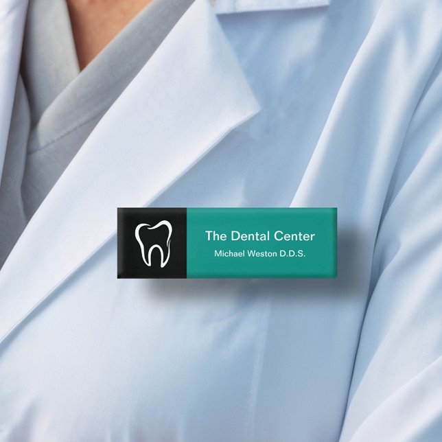 Dental Office Simple Staff Name Tag (Creator Uploaded)