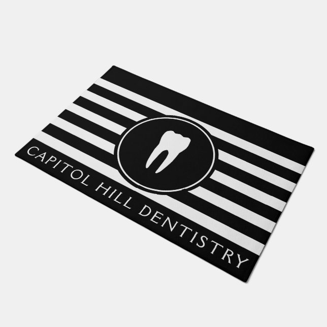 Dental Office Welcome Doormat (Angled)