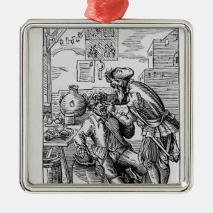 Dental Operator Metal Tree Decoration