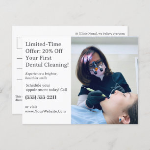 Dental or Healthcare Clinic Promotional Postcard