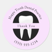 Dental Orthodontist Thank You Custom Pink