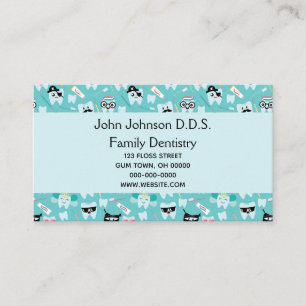Dental Practice Appointment Card Dentist