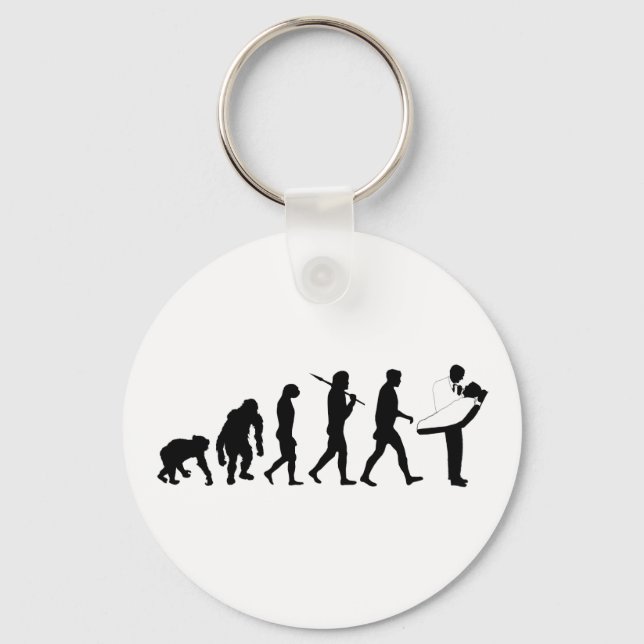 Dental practices and dental surgeons gear key ring (Front)