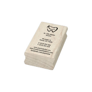 Dental Professional Rubber Stamp