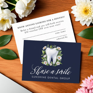 Dental Referral Program Share a Smile Watercolor