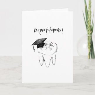 Dental School Graduation - Folded Greeting Card