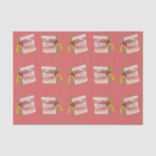 Dental School Graduation Party Gift Tissue Paper