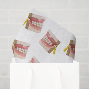 Dental School Graduation Party Gift Tissue Paper