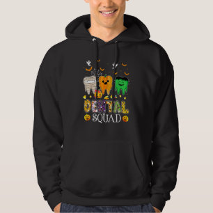 Dental Spooky Squad Costume Denstist Halloween Hoodie