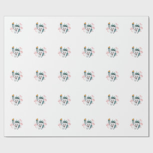 Dental Squad 4th Of July Dentist Funny American   Wrapping Paper