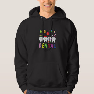 Dental Squad Dental Assistant Dentist Cute Teeth E Hoodie