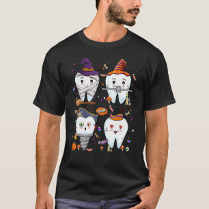 Dental Squad Dental Life Dentist Thanksgiving Hall T-Shirt