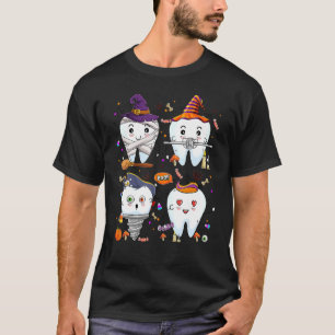 Dental Squad Dental Life Dentist Thanksgiving Hall T-Shirt