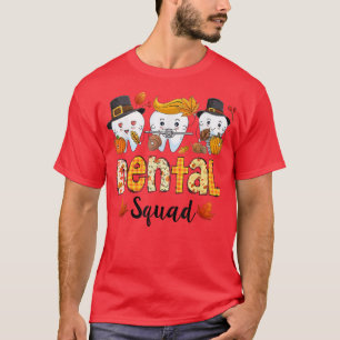 Dental Squad Halloween Costume Funny Trick Or Trea T-Shirt