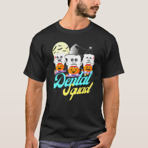 Dental Squad Halloween Dentist Costume Teeth Crew T-Shirt