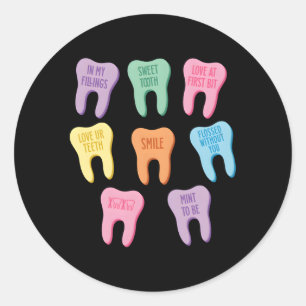 Dental Squad Th Dentist 'S Day Dental Assistant Classic Round Sticker