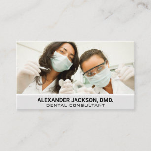 Dental Staff Dentist Office Business Card