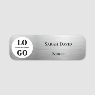 Dental Staff Name Tag Custom Logo Magnetic