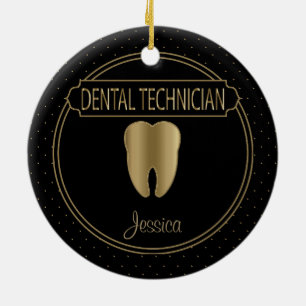 Dental 🦷 Technician Ceramic Tree Decoration