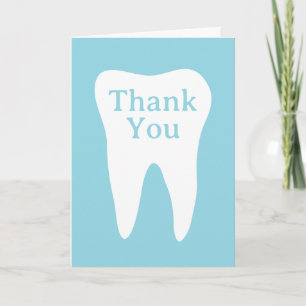 Dental thank you cards for dentist practice