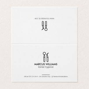 Dental Tools Business Card