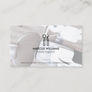 Dental Tools Dentist Office Business Card