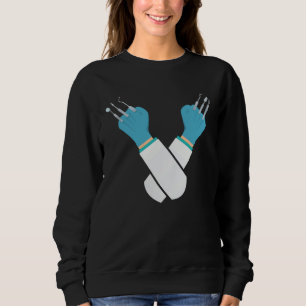 Dental Tools  for Dental Hygienists and Dentists Sweatshirt