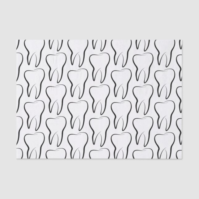 Dental Tooth Dentistry Clinic Medical Tissue Paper (Front)