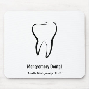 Dental Tooth Dentistry Clinic Oral Hygiene Mouse Pad