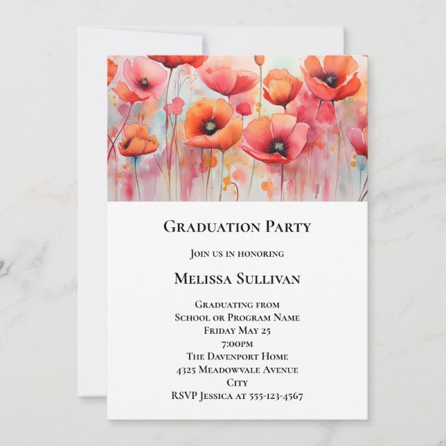 Dental Tooth Dentistry Medical Image Graduation Invitation (Front)