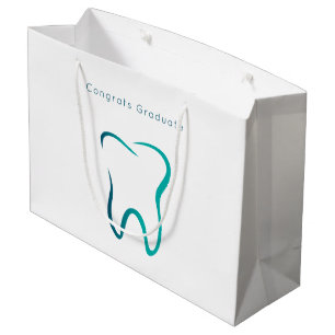  Dental Tooth Dentistry Medical Image Graduation Large Gift Bag