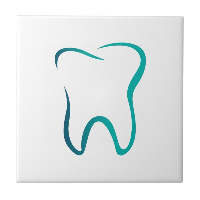 Dental Tooth Dentistry Medical Image Tile (Front)