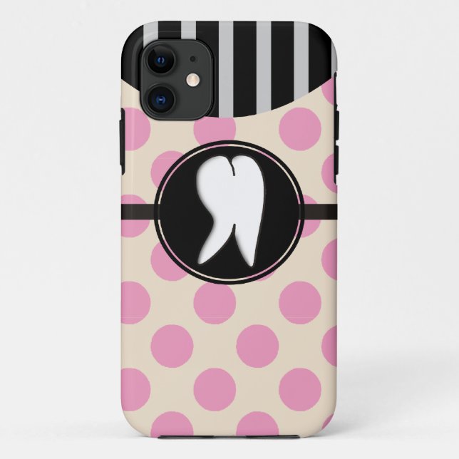 Dental Tooth Design Gifts Case-Mate iPhone Case (Back)