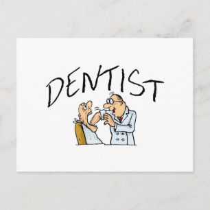 Dentist 2 postcard
