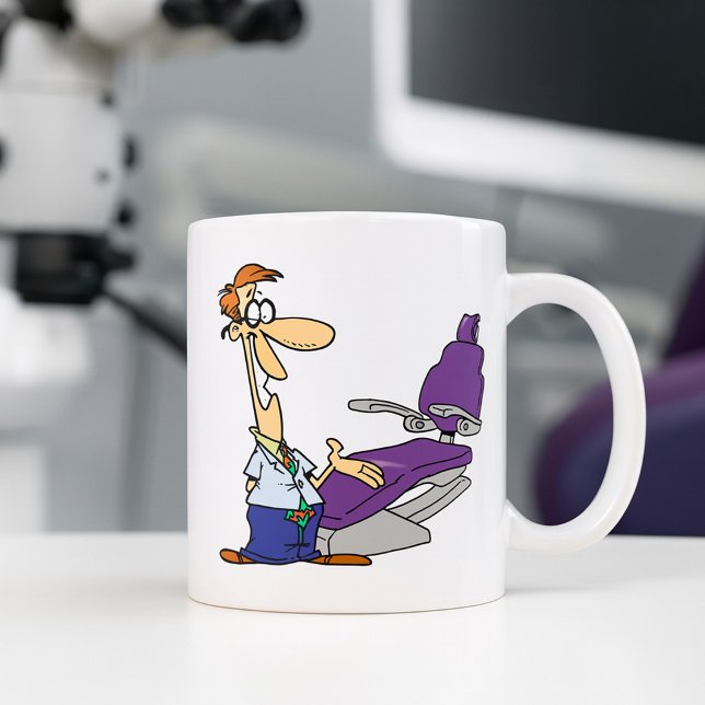 Dentist And The Dental Surgery Chair Coffee Mug (Creator Uploaded)
