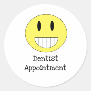 Dentist Appointment Calendar Stickers