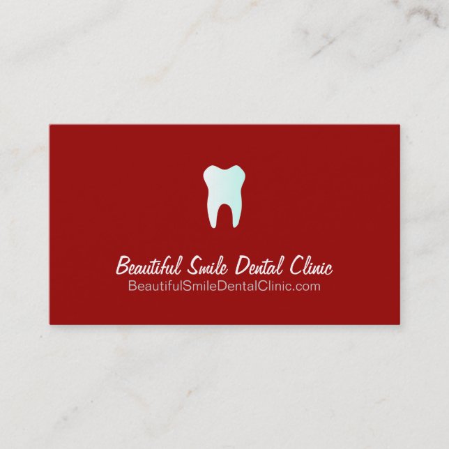 Dentist Appointment Cards- Colour changeable Card (Front)