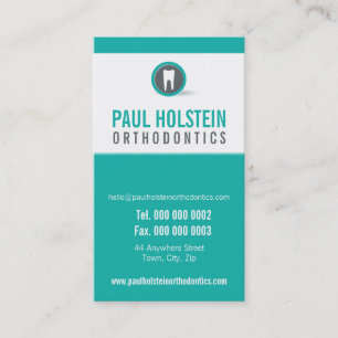 DENTIST APPOINTMENT modern dental tooth logo jade Card