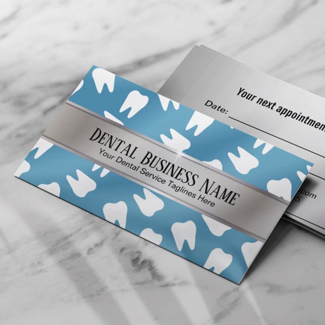 Dentist Appointment Reminder Modern Blue Dental (Creator Uploaded)