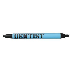 Dentist Black Ink Pen