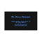 Dentist Blue Teeth Business Card