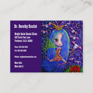Dentist Business and Appointments Card Tooth Fairy