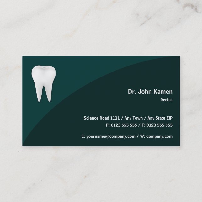 Dentist Business Card (Front)