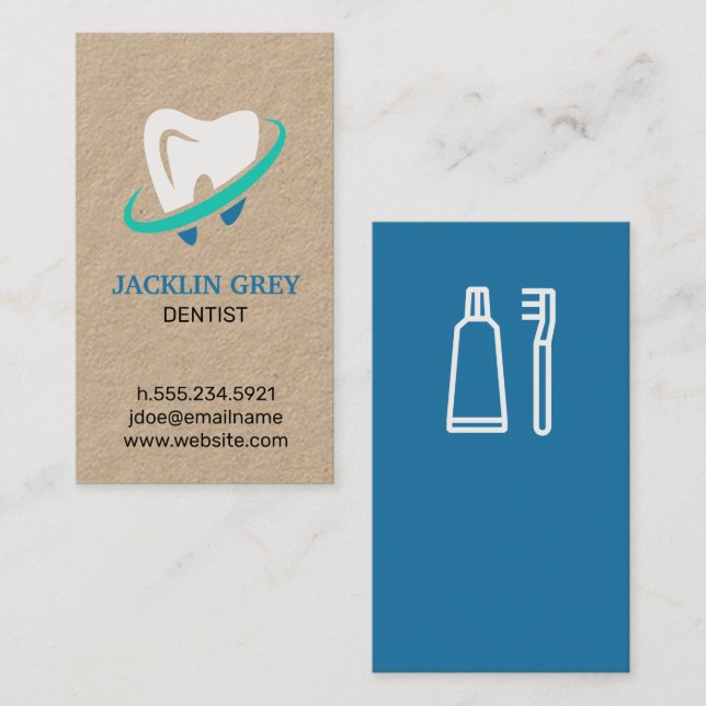 Dentist Business Card (Front/Back)