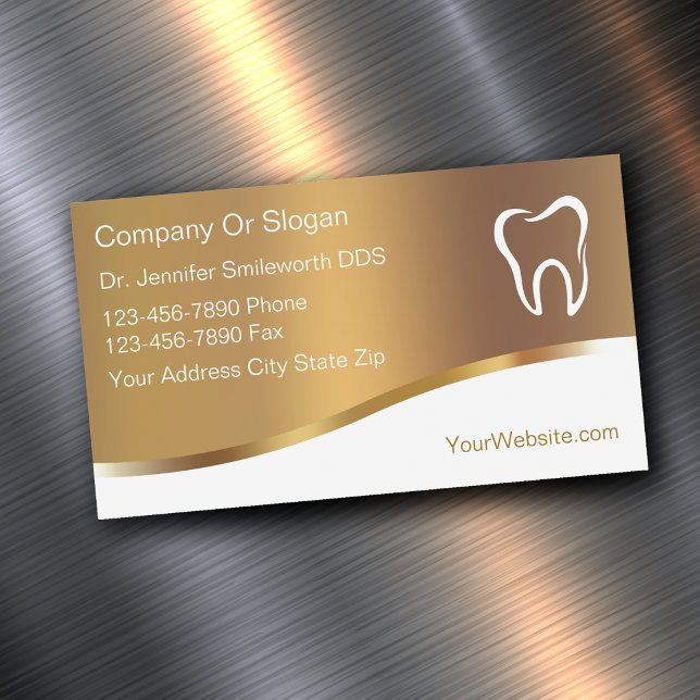 Dentist Business Card Magnets (Creator Uploaded)
