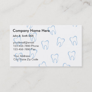 Dentist Business Cards