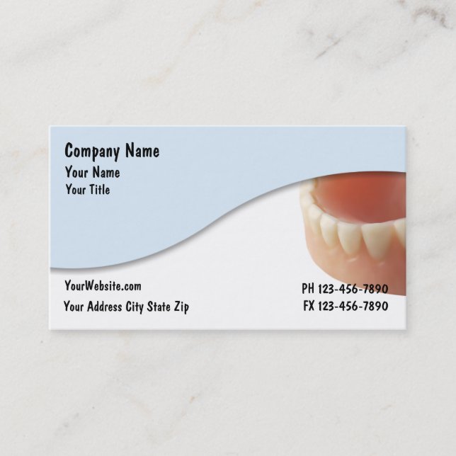 Dentist Business Cards_2 Appointment Card (Front)