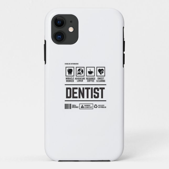 dentist Case-Mate iPhone case (Back)