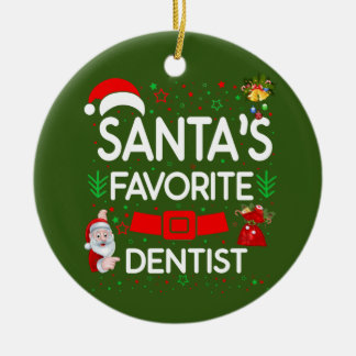 Dentist Ceramic Tree Decoration